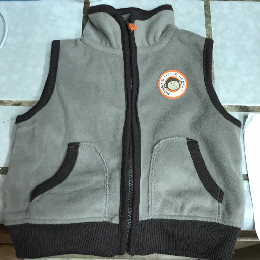 Toddler tan vest